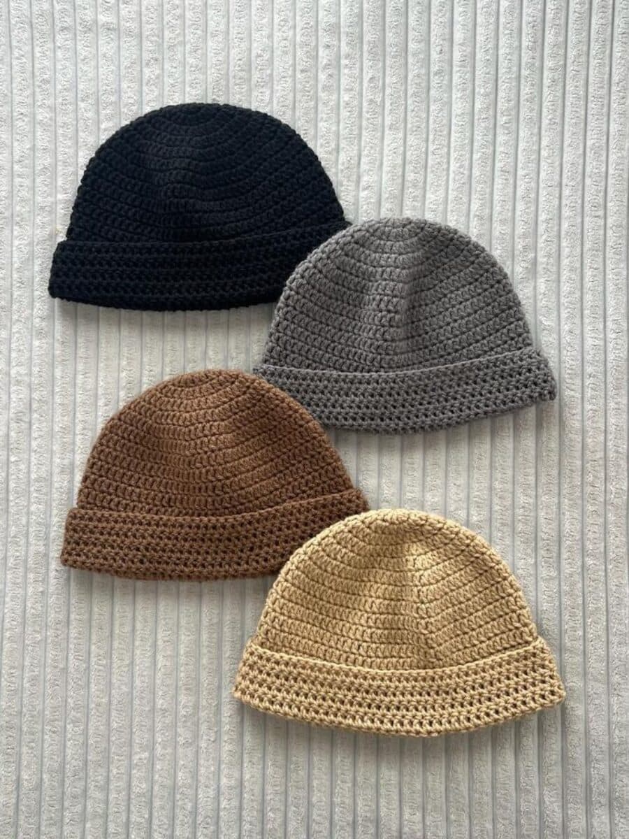 Ribbed beanie